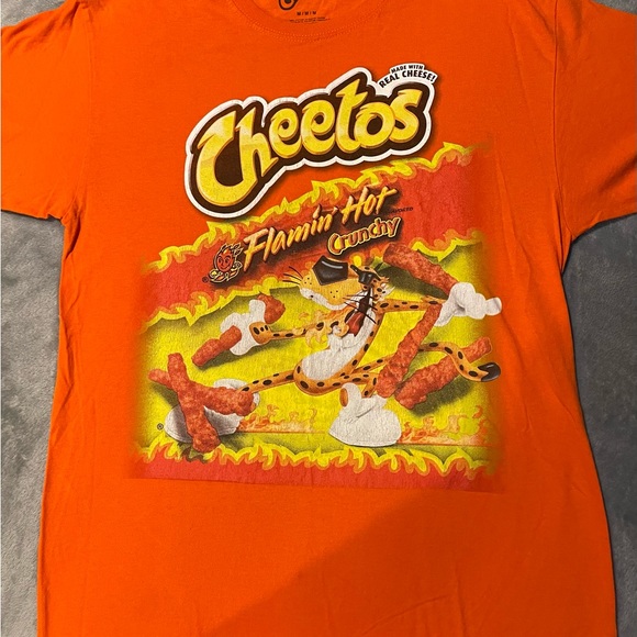 Flaming Hot Cheetos, size medium. - Picture 2 of 9